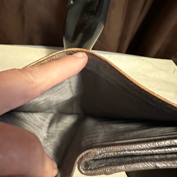 Mui Mui wallet with chain. Silver and gold. Absolutely beautiful ❤️❤️ - Picture 5 of 7